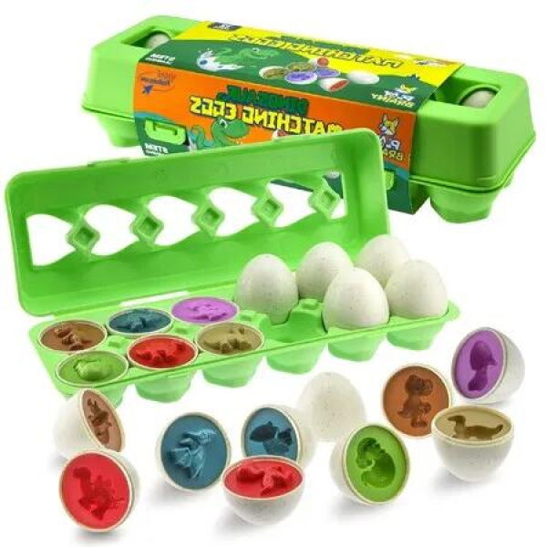 Easter Gift Matching Eggs for Early STEM Education and Fine Motor Skills