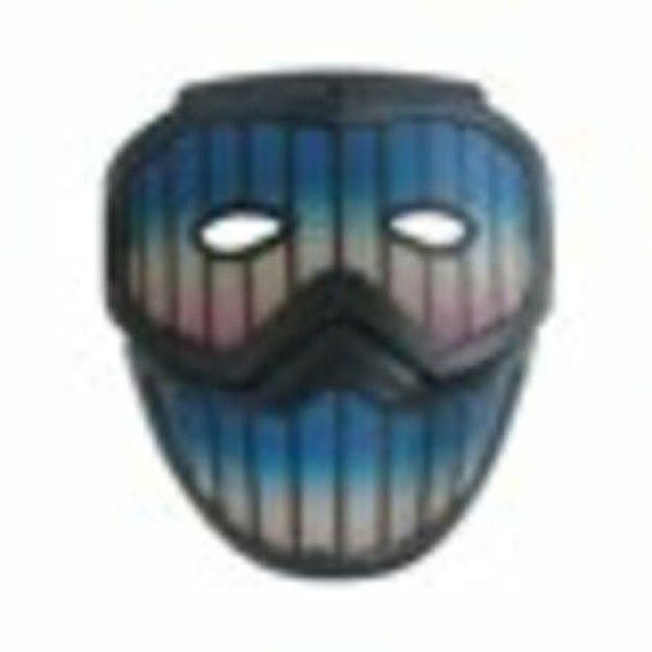 ED Mask Glowing Mask Cool Night Glowing Horror Party Masquerade DJ Costume Party Halloween Mask