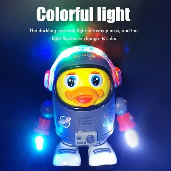 Educational Electric Musical Dance Duck Toy Intelligent Walking Electric Duck Toy