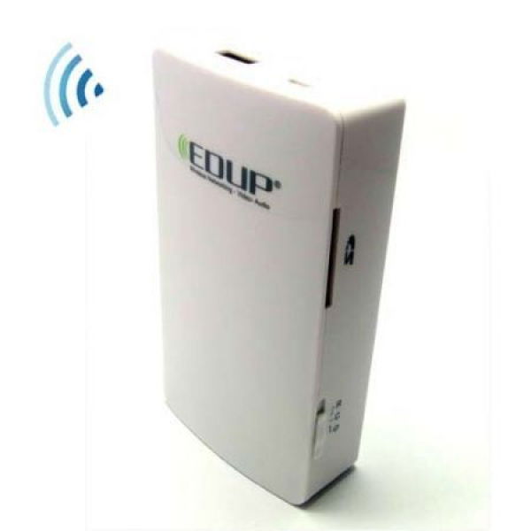 EDUP EP-9511N Cloud Assistant 150mbps 3G Router - Power Bank Funct WiFi Disk