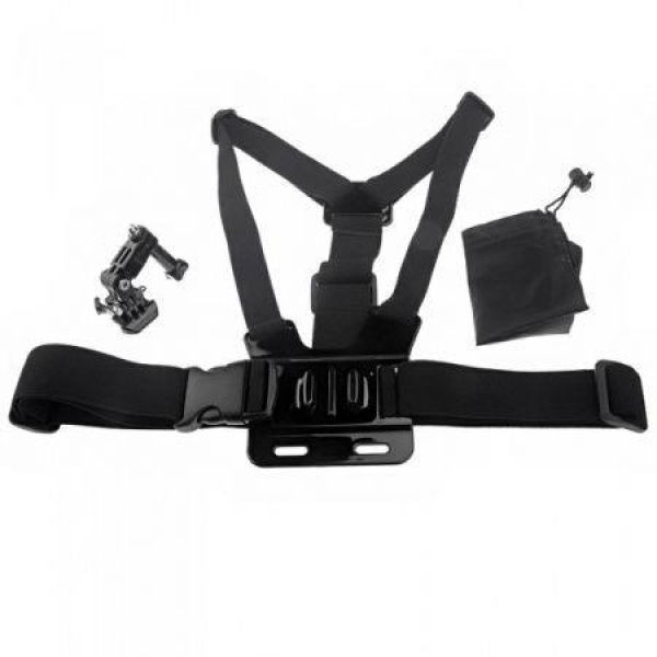 Elastic Body Chest Harness Strap Mount Belt With Three-way Adjustment Base For GoPro Hero 1 2 3 HERO3+