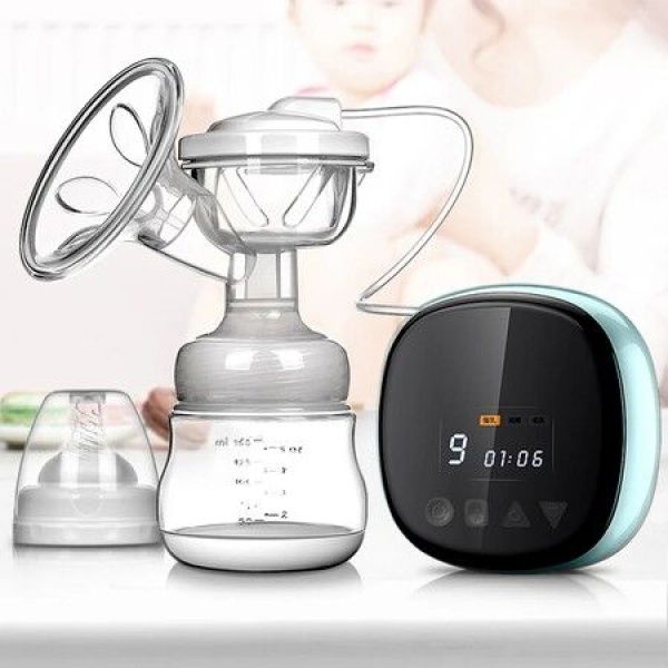 Electric Breast Pump Suction Pump Postnatal Supplies Baby Bottle USB Powered (1 Pack)