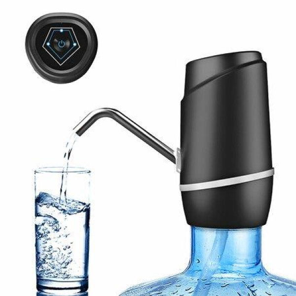 Electric Drinking Water Pump Portable Water Dispenser Universal USB Charging Water Bottle Pump For Home Camping