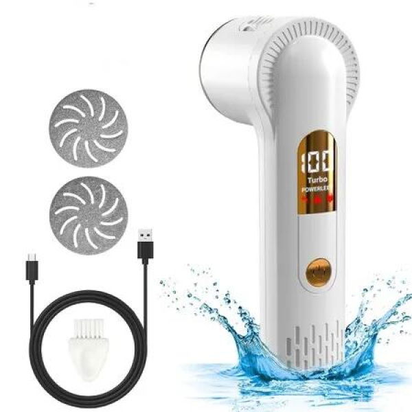 Electric Feet Callus Remover Rechargeable Pedicure Device for Foot Care,Portable Power Foot File Tool for Dead Hard Skin Remove