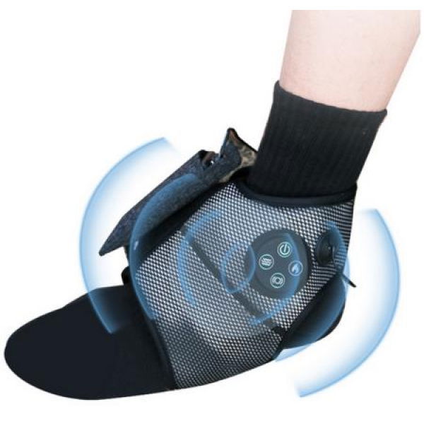 Electric Foot Ankle Warmer Massager Wireless Adjustable Foot Shiatsu Deep Kneading Plantar Vibration Heating Therapy Feet Acupuncture Points