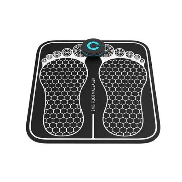 Electric Foot Massager,Improve Circulation, Muscle Relaxation, Portable Mat USB Rechargeable