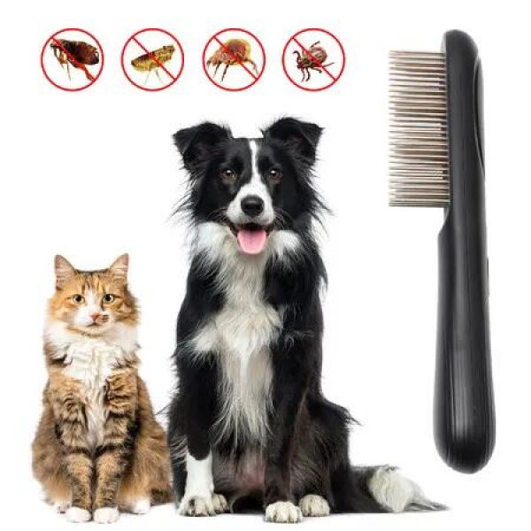 Electric Intelligent Insect Repellent Comb Lice Fleas Mites for Deep Cleaning Pet Hair Brush Rechargeable