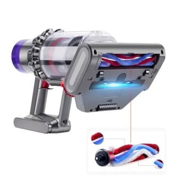 Electric Mite Removal UV Head Dyson V7 V8 Vacuum Cleaner Mattress Bed Sofa Suction Brush Head With UV Light