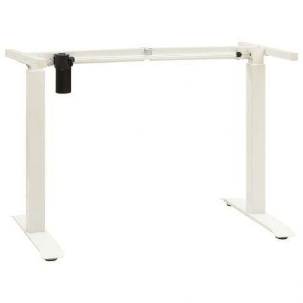 Electric Motorised Standing Desk Frame Height Adjustable White