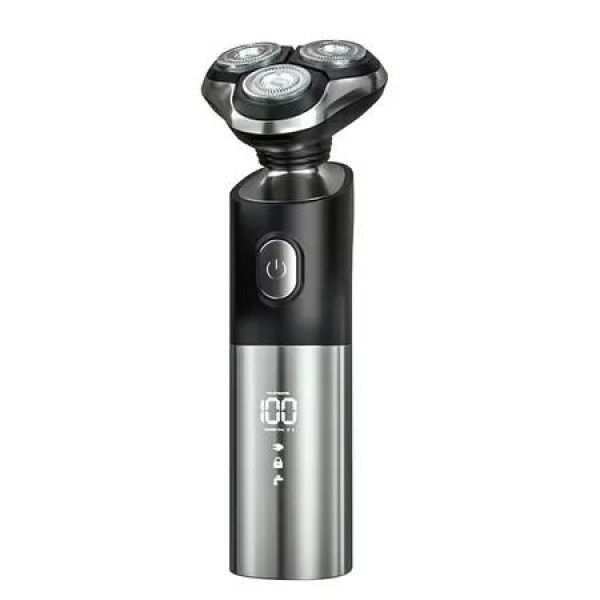 Electric Shaver for Men, Cordless Rechargeable Rotary Shaver, IPX6 Waterproof Wet and Dry Electric Razor with Led Display