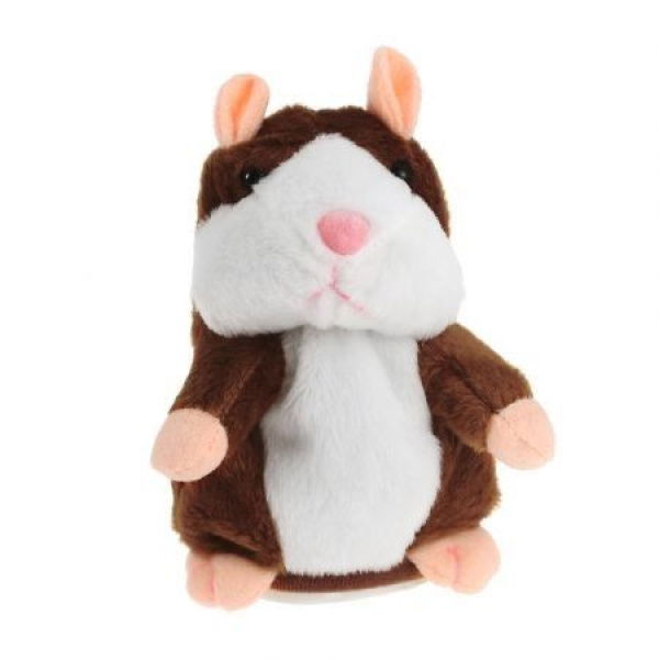 Electric Talking Plush Cartoon Hamster Interesting Kids Toys