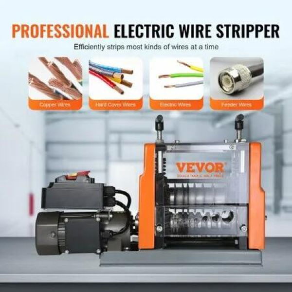 Electric Wire Stripping Machine Copper Cable Stripper 1.5-25 mm 60 W