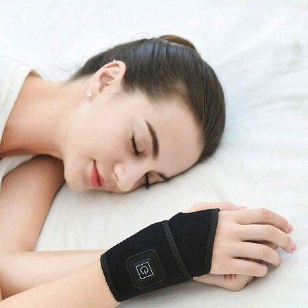 Electric Wrist Warmer USB Heater Wrist Heating Wrap Brace For Pain Relief (1 Pack)