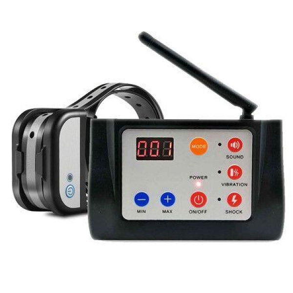 Electronic Pet Fence Wireless Waterproof With Sound & Shock Function 2-in-1 Electric Dog Fence Training Collar.