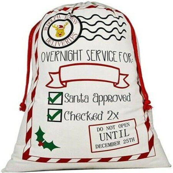 Envelope Christmas Bag Cotton Gift Candy Storage Christmas Bag Christmas Gift Bag