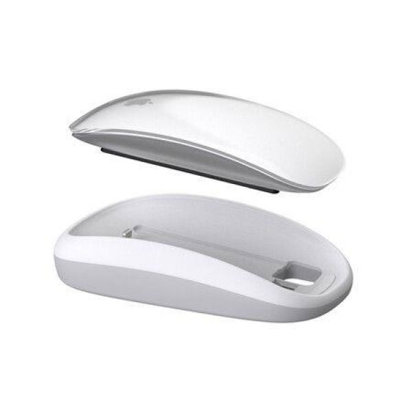 Ergonomic Charging Base for Magic Mouse 2,Support Wireless Magic Mouse Charger,Charging Dock for Magic Mouse Ergonomic Grip with Portable Storage Case