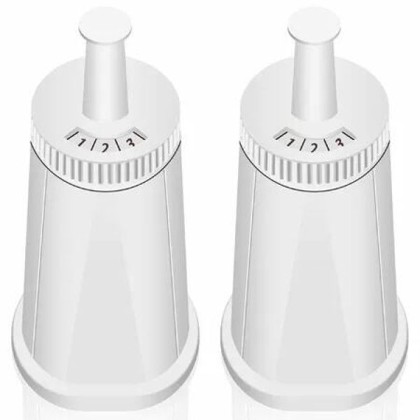 Espresso Water Filter Breville Replacement 2 Pack Barista Touch BES880 Pro BES878 Oracle BES990 Dual Boiler BES920 Bambino ClaroSwiss Sage