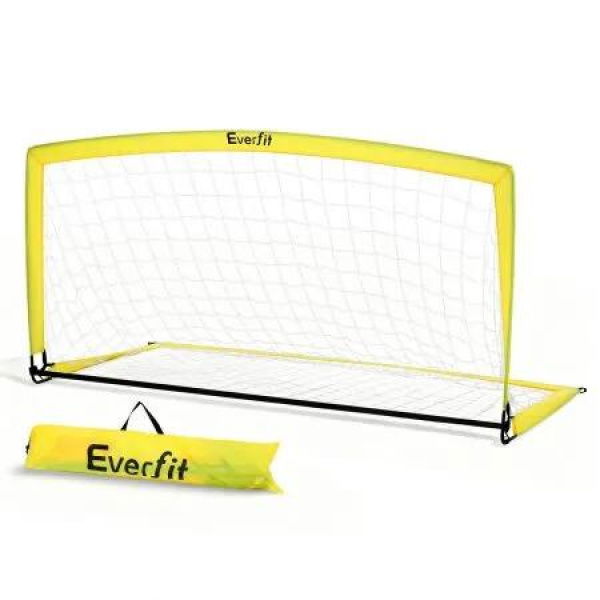Everfit 2m Football Soccer Net Portable Goal Net Rebounder Sports Training