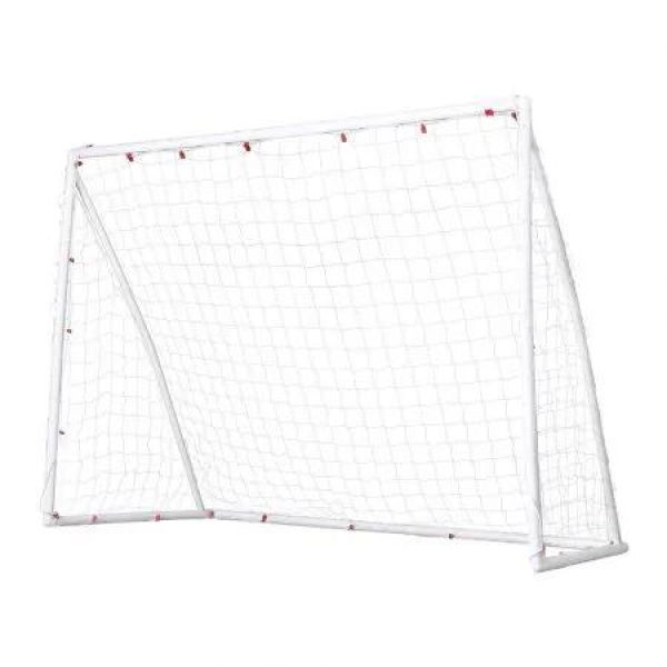 Everfit 8FT Soccer Football Goal Net UPVC Frame with PE Mesh Weatherproof Portable Goals for Backyard Training Competitive Play