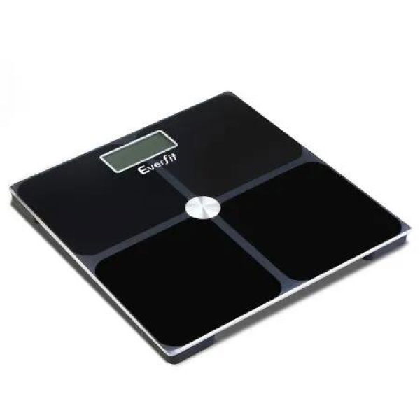Everfit Electronic Digital Bathroom Scale Weighing Tracker Gym 180KG