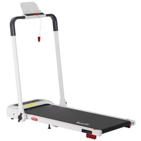 Everfit Treadmill Electric Walking Pad with Incline Foldable for Home Gym White