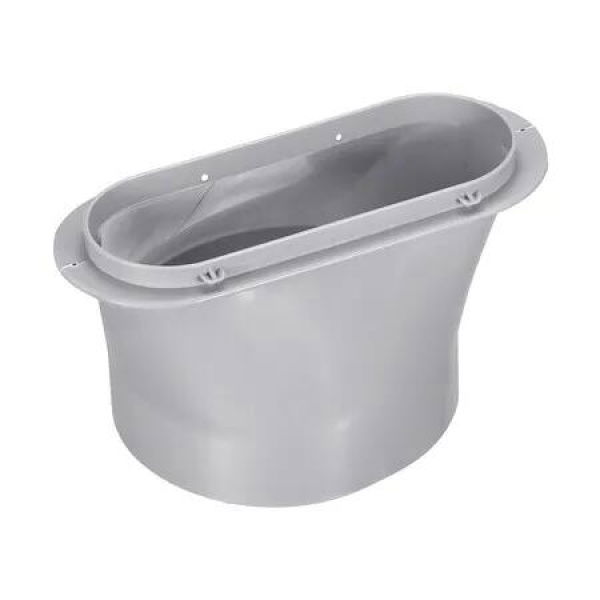 Exhaust Hose Adapter Window Connector Portable Mobile AC Air Conditioner Conditioning Tube Sealing Plate 15cm Grey