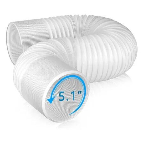 Exhaust Hose Air Conditioner 13cm Diameter 200cm Long Universal Counter Clockwise Thread Vent Duct Portable Cooling Flexible Pipe