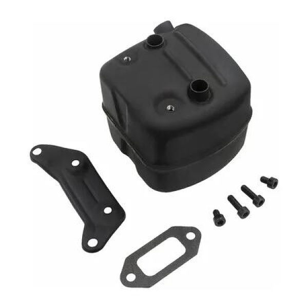 Exhaust Muffler Kit 544029501 for Husqvarna 362 362XP 365 371 372 372XP 385XP 390XP Chainsaws 503765301 (Includes Muffler Gasket, Bracket, Screws)