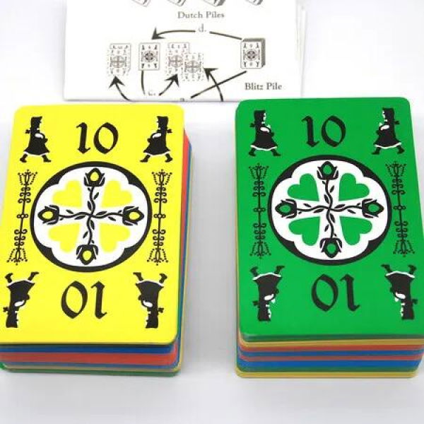 Experience Fast-Paced Fun with Dutch Blitz Original Pack Set Card Game