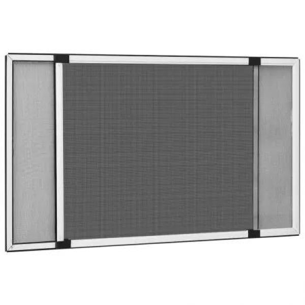 Extendable Insect Screen for Windows White (75-143)x50 cm