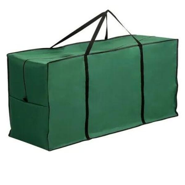 Extra Large 122x37x52 Christmas Tree Storage Bag Containers with fits trees up to 122 inches tall,Durable 600D Oxford fabric,Dual zippers,Convenient handles for carrying