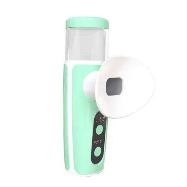 Eye Steamer for Dry Eye, Heated Nano Eye Mist Sprayer, Portable Eye Hydrating Soothing Sprayer for Moisturizing (Green)
