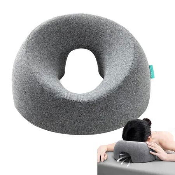 Face Down Pillows Massage Pillow for Bed Headrest Prone Down Sleepingï¼ŒFace Cradleï¼ŒBBL Pillow After Surgery Post Eye Surgery Recovery