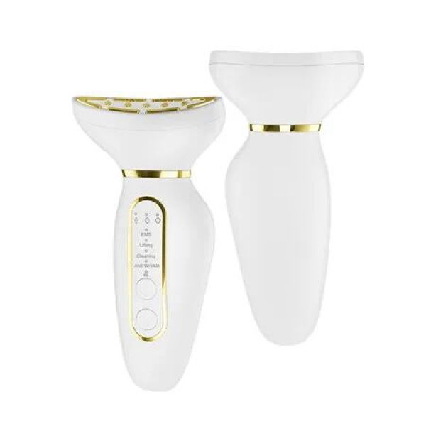 Face Neck Tool for Skin Care, 3 in 1 Portable Face Neck Beauty Device for Skin Massager (White)