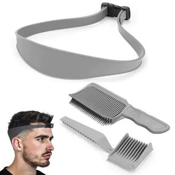 Fade Comb Barber Fade Comb Hair Cutting Belt Set of 3 Men Hairdressing Supplies Professional Styling Barber Comb Easy Quick Hairdressing Tool for Home Hair Salon Beginners Easy to Use