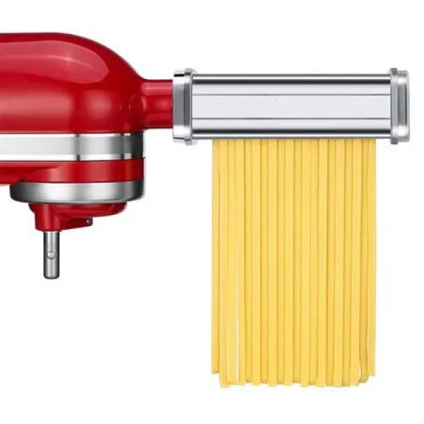 Fettuccine Cutter Pasta Attachment for KitchenAid Stand Stainless Steel Accessories Machine Mixer Not Included Machine Mixer Not Included