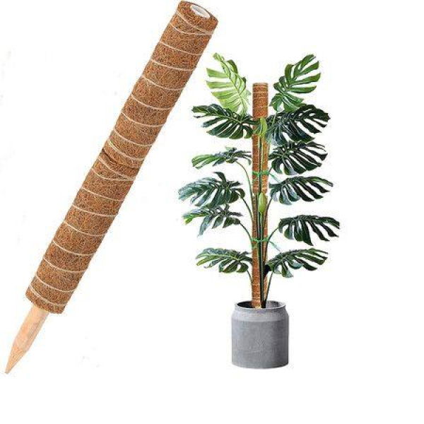 Fiber Totem Pole? Moss Stick For Climbing Monstera Indoor Vines Plant Support Extension.