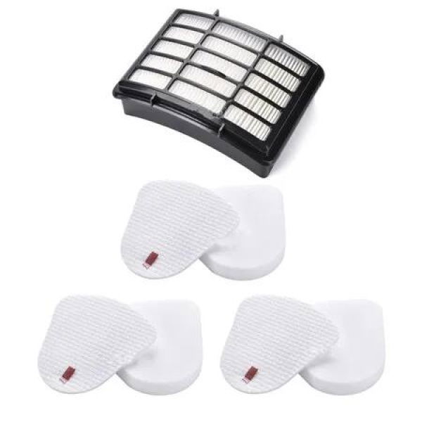 Filters 3PCS Replacement Shark Navigator Vacuum NV350 NV351 NV352 NV355 NV360 NV370 UV440 UV490 UV540 XFF350 XHF350 Parts Cleaning