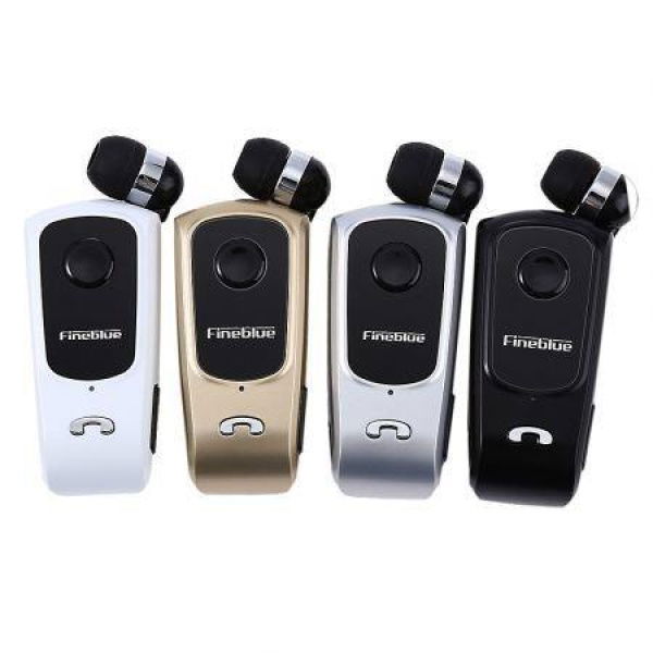 Fineblue F920 Wireless Bluetooth V4.0 Headphone Calls Vibration Remind Wear Clip Headset.