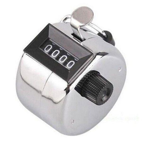 Finger Counter With Digits Manual Stainless For Golf