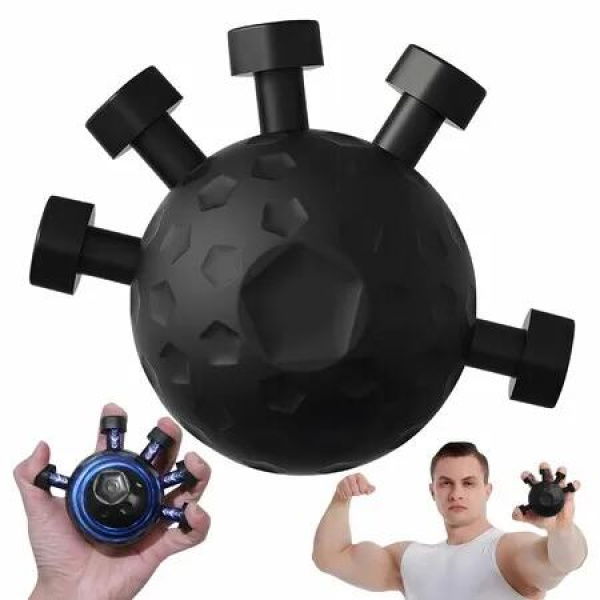 Finger Grip Strengthener Hand Exercise Trainer Adjustable Silicone Trainer Arm Strength Building Tool