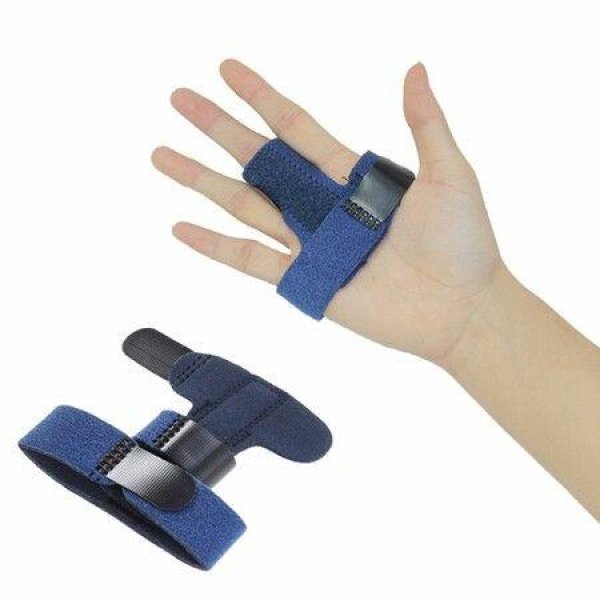 Finger Splint, Trigger Finger Splint Finger Trigger Finger Orthosis Finger Bandage for Finger Tendon Release and Pain Relief 2PCS
