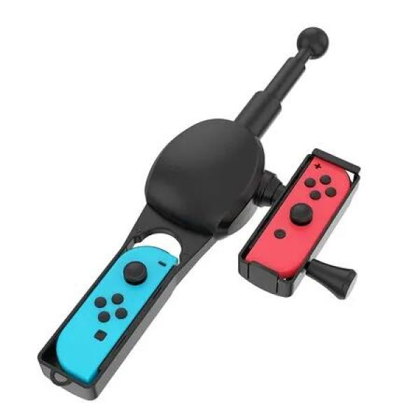Fishing Rod Grip Hand Replacement Nintendo Switch Game Accessory CODOGOY Compatible Star World Tour Legendary Bass Pro Shops Strike Championship