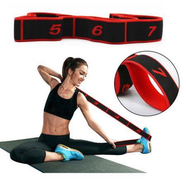 Fitness Elastic Yoga Resistance Band Gym Sport Training Pitales Belt Stretch Latin Dance Tape