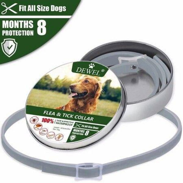 Flea And Tick Collar For Dogs And Cats Mosquitoes And Insects Repellent Up To 8 Months Flea And Tick Collar