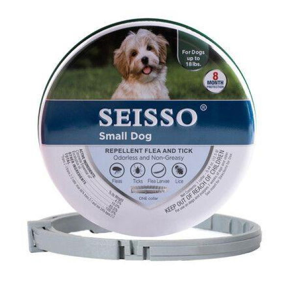 Flea And Tick Collar For Small Dogs Under 18 LBS 38CM 1Pack