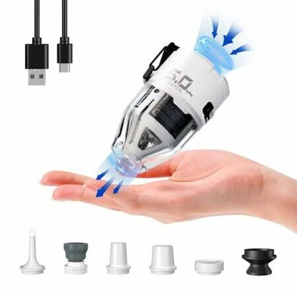 FLEXTAILGEAR Max Pump 3 Air Pump for Inflatables,5Kpa Portable Air Pump,500L/min Air Mattress Pump with Camping Light,Electric Pump