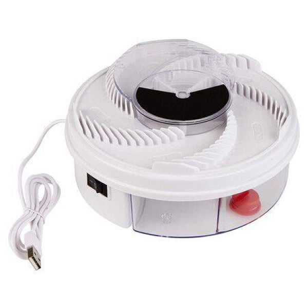 Fliegenfalle Elektrisch 03255 Electric Catcher Island Killer With USB Port Automatic Fly Trap White