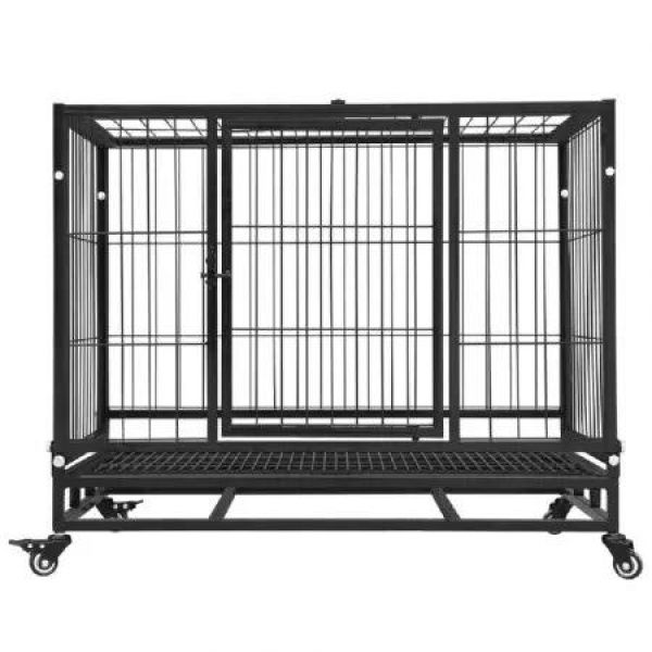 Floofi Dog Cage 46 (with wheels) FI-PC-132-XD