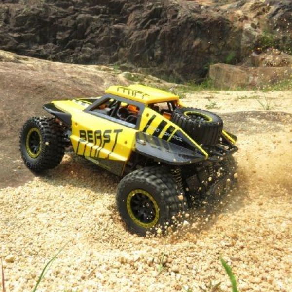 Flytec SL-146A 1/18 2.4GHz 20-25km/h Independent Suspension Spring Off-Road Vehicle RC Crawler Car.